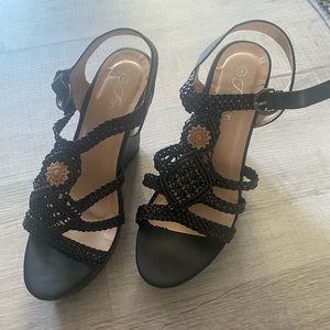 Size 8 Bohemian Style Wedges